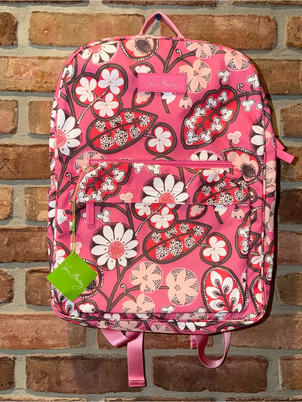 VERA BRADLEY WOMEN'S LIGHTEN UP GRANDE BACKPACK BLUSH PINK BACKPACK
